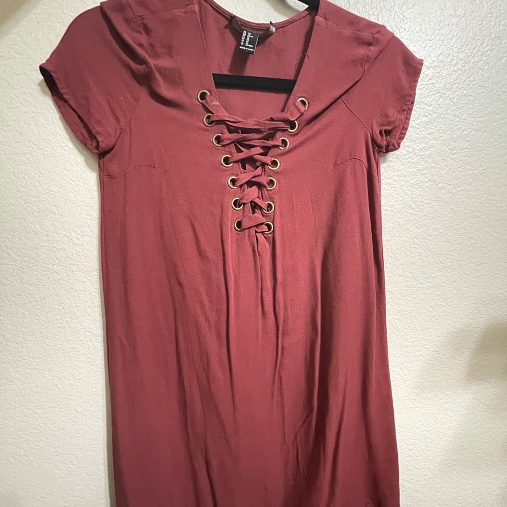 Forever 21 T-shirt Dress X Small
